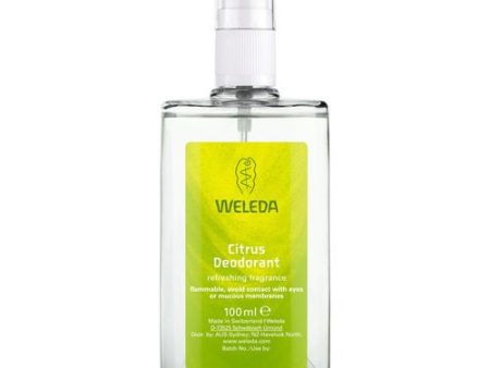 Weleda Citrus 24 Hours Deodorant Spray, 3.4 oz Fashion