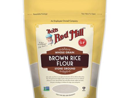 WHOLE GRAIN STONE GROUND BROWN RICE FLOUR on Sale