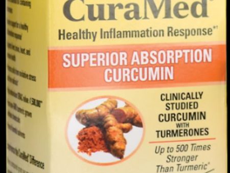 Terry Naturally CuraMed 750 mg - 30 Softgels - Superior Absorption BCM-95 Curcumin Supplement with Turmeric   Promotes Healthy Inflammation Response - Non-GMO   Gluten-Free   Halal - 30 Servings Online now