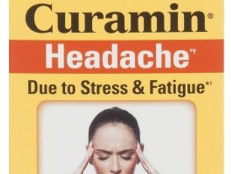 Terry Naturally Curamin Headache Relief - Travel Size  21 Vegan Tablets - Targets Headache Pain Caus Online