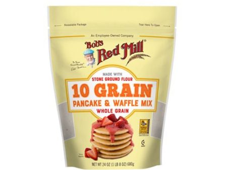 10 WHOLE GRAIN PANCAKE & WAFFLE MIX, 10 GRAIN Online Sale