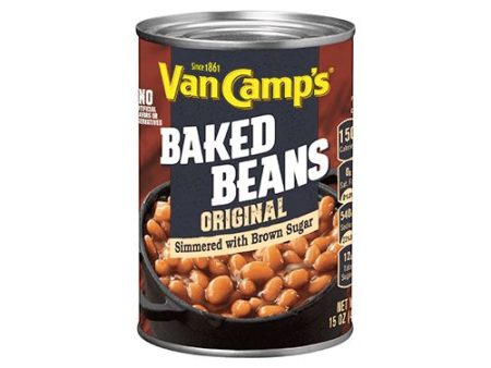 VAN CAMPS Bacon Baked Beans Original, 15 OZ Discount