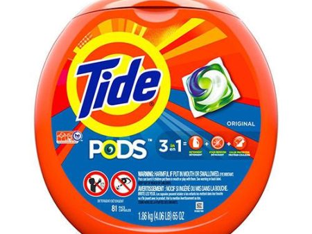 Tide Pods Laundry Detergent Pacs - Original - 65oz 81ct Discount