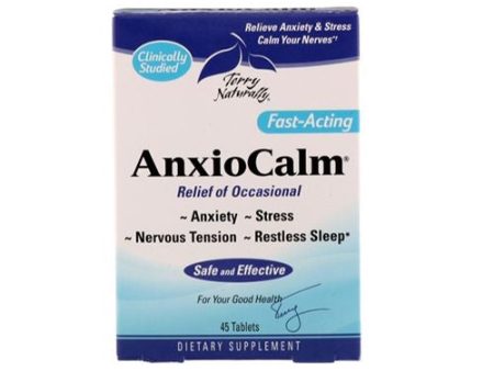 Terry Naturally AnxioCalm - 45 Tablets Cheap