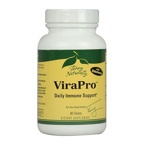 Terry Naturally ViraPro - 60 Tablets - Powerful Immune Support Supplement  With Elderberry (Sambucus For Discount