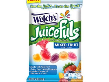 Welch s Juicefuls Mixed Fruit Juicy Fruit Snacks  4 oz For Sale