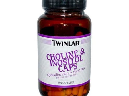 Twinlab Choline and Inositol Capsules, 100 Ct on Sale