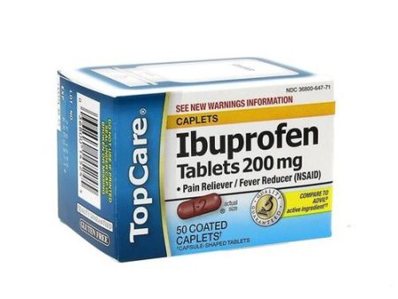 Top Care Ibuprofen Tablets 200 Mg - Fashion