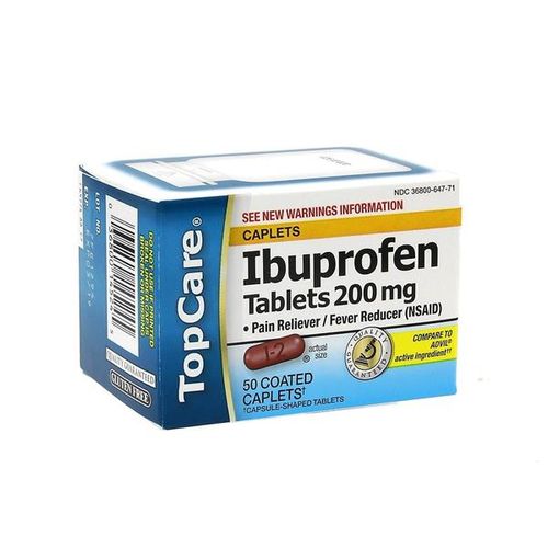 Top Care Ibuprofen Tablets 200 Mg - Fashion