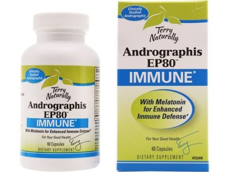 Terry Naturally Andrographis EP80 IMMUNE - 60 Capsules Fashion