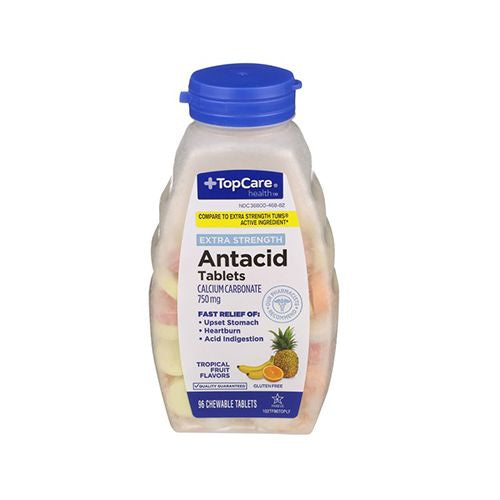 Top Care Antacid Tablets Tropical Fr Fashion