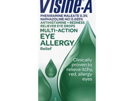 Visine -A Antihistamine + Redness Multi-Action Eye Allergy Reliever Eye Drops  .5 Fl. Oz Cheap