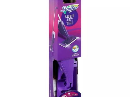 Swiffer WetJet Mop Starter Kit (Spray Mop  5 Pads  Cleaning Solution) Online Sale