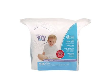 Tippy Toes Lightly Scented Wipes - 2 For Cheap