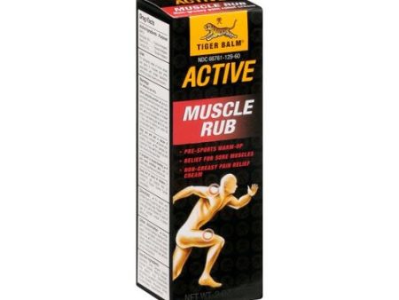 Tiger Balm Muscle Rub Pain Relieving Cream  2.0 OZ For Sale