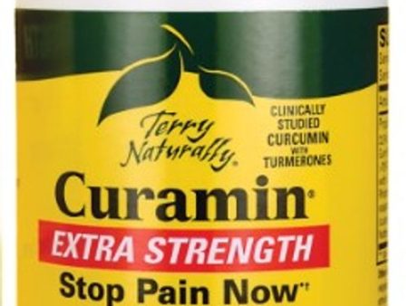 Terry Naturally Curamin Extra Strength - 30 Vegan Tablets - Non-Addictive Pain Relief Supplement with Curcumin from Turmeric, Boswellia & DLPA - Non-GMO, Gluten-Free - 10 Servings (B00BBUNY10) For Cheap