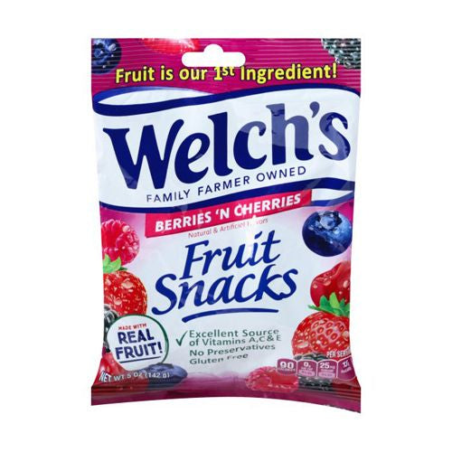 Welch s Berries  n Cherries Fruit Snacks  5 oz Online