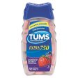 Tums Extra Strength 750 Assorted Berries Chewable Antacid Tablets  96 Ct For Sale