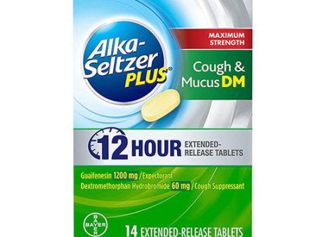 Alka-Seltzer Plus Maximum Strength Cough and Mucus DM   TABLET, EXTENDED RELEASE on Sale