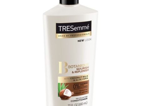 TRESemme Botanique Conditioner Paraben-free  Dye-free  Silicone-free Coconut and Aloe Vera  22 oz Online now