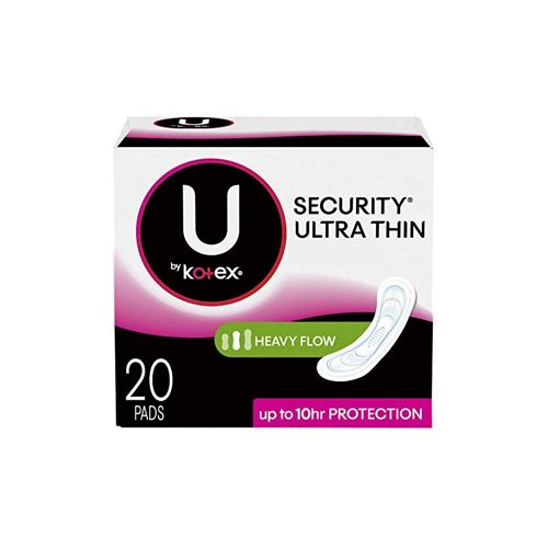 U by Kotex Clean & Secure Ultra Thin Pads  Heavy Absorbency  20 Count For Sale