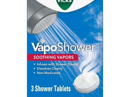 Vicks Vapo Shower Tablets - 3ct For Cheap