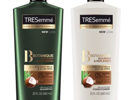 Tresemme Botanique Shampoo Paraben-free  Dye-free  Silicone-free Coconut and Aloe Vera  22 oz Sale