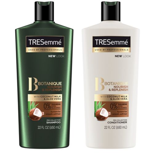 Tresemme Botanique Shampoo Paraben-free  Dye-free  Silicone-free Coconut and Aloe Vera  22 oz Sale