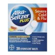 Alka-Seltzer Plus Severe Cold & Flu, Citrus Effervescent Tablet, 20ct Online