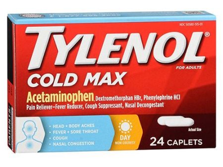 Tylenol Cold Max Acetaminophen Day - Hot on Sale