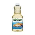 WESSON Pure Vegetable Oil 0 g Trans Fat Cholesterol Free 48 oz. Online now