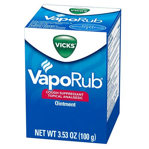 Vicks VapoRub Topical Chest Rub & Analgesic Ointment  Over-the-Counter Medicine  3.53 Oz For Discount