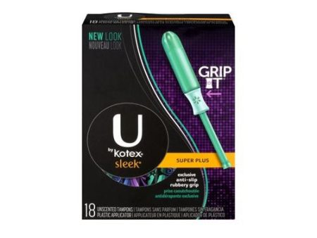 U BY KOTEX SUPER PREMIUM TAMPONS SLEEK SUPER PLUS ABSORBENCY Online