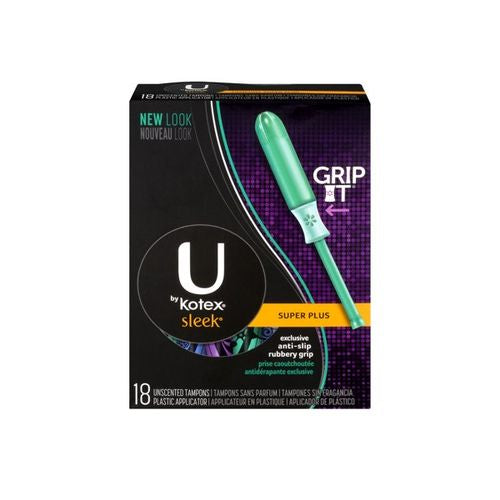 U BY KOTEX SUPER PREMIUM TAMPONS SLEEK SUPER PLUS ABSORBENCY Online