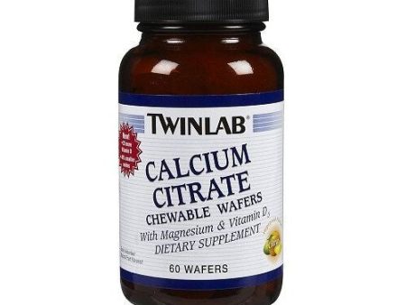 Twinlab: Calcium Citrate Chew 1000mg, 60 wafers Online Sale