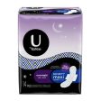 U by Kotex Security Maxi Pad with Wings  Overnight  Unscented  14 Count on Sale