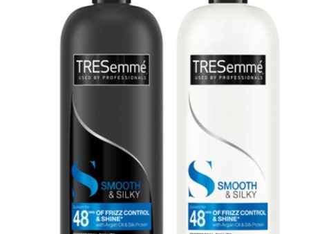 Tresemme Silky and Smooth Frizz Control with Argan Oil shampoo 28 fl oz Online Sale