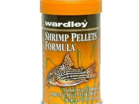 Wardley Shrimp Pellets Bottom Feeder Fish Food, 4.5 Oz Online now