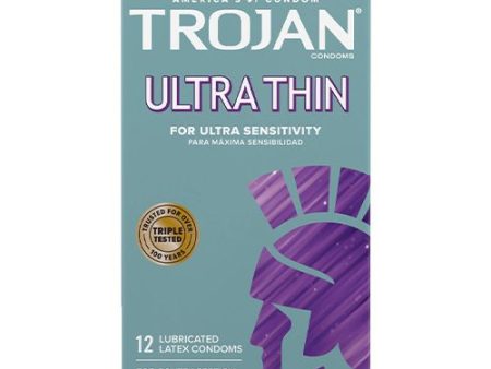 Trojan™ Premium Latex Condoms Ultra Thin 00022600926429 Basic male condom, Hevea-latex on Sale