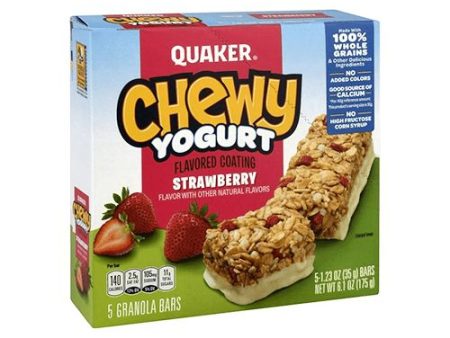 YOGURT FLAVORED COATING STRAWBERRY GRANOLA BARS, STRAWBERRY Online Sale