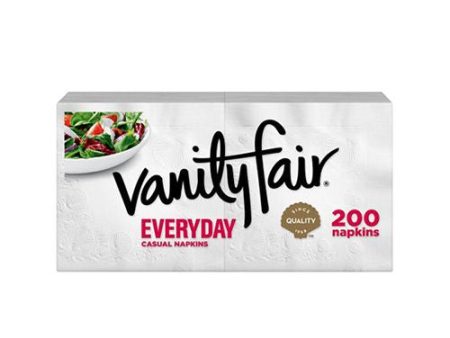 Vanity Fair Napkins Everyday, Family Pack For Discount