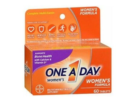 One A Day Women s Multivitamin Tablets  Multivitamins for Women  60 Ct Fashion