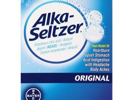 Alka-Seltzer Original Effervescent Headache Pain Relief Tablets  36 Count Online Sale