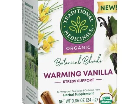 Traditional Medicinals Organic Warming Vanilla Tea - 14 Tea Bags (B09CPBLPV4) Fashion