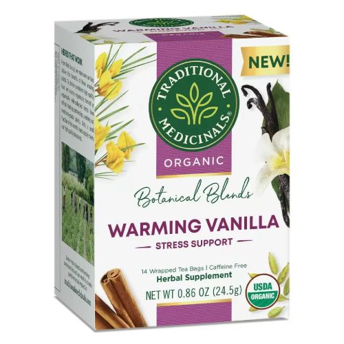 Traditional Medicinals Organic Warming Vanilla Tea - 14 Tea Bags (B09CPBLPV4) Fashion