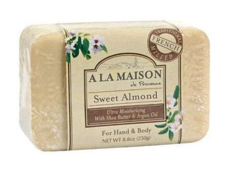 A La Maison, Soap Bar Frnch Swt Almnd - 8.8oz Fashion