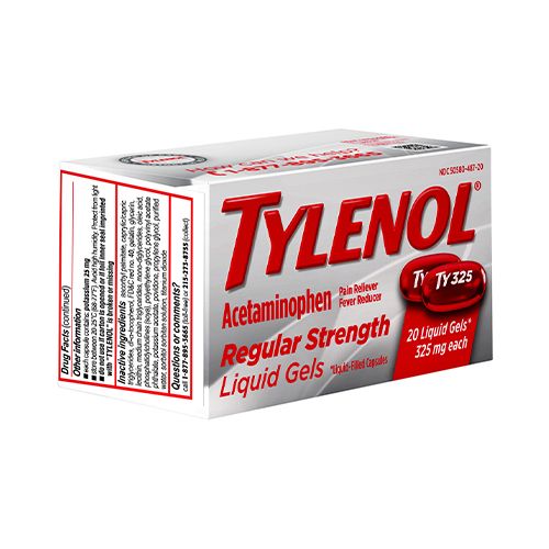 Tylenol Acetaminophen Regular Streng Online Sale