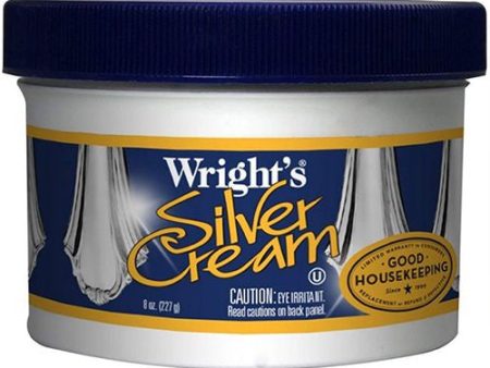 Wright s Silver and Cream Cleaner Metal Polishes  8 Ounce Online Hot Sale