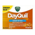 Vicks DayQuil Multi-Symptom Relief Cold & Flu Medicine LiquiCaps, 8 count For Discount