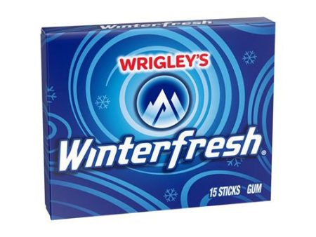 Wrigley s  Winterfresh  Chewing Gum  15 Piece Single Pack Fashion